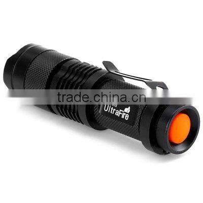 Pocket Clip 3w led flashlight mini