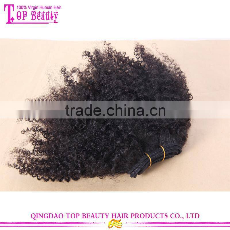 Cheap wholesale top quality raw indian hair extensions 100% unprocessed virgin indian kinky curly remy hair weave