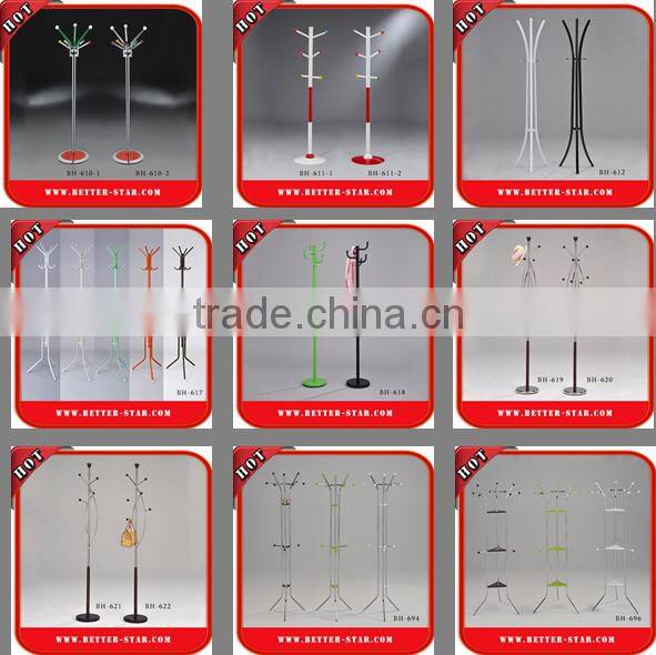 New Design White Indoor coat rack umbrella stand