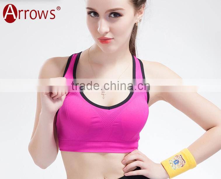 Sexy Fitness Women Sports Bra Gym Running Jogging Crop Top Tank Padded Underwear Tennis Vest Yoga Sports Bra