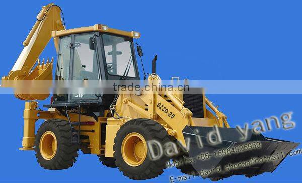 sz30-25 backhoe loader in stock with cummins engine