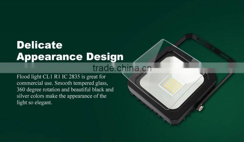 outdoor waterproof ip65 high lumens smd2835 50w led floodlight PF>0.95 85lm/w China manufacturer