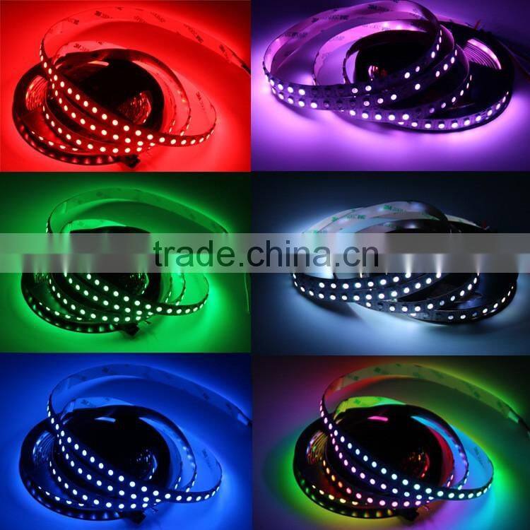 waterproof IP65 IC WS2812B led strip smd 5050 144 led strip ws2812