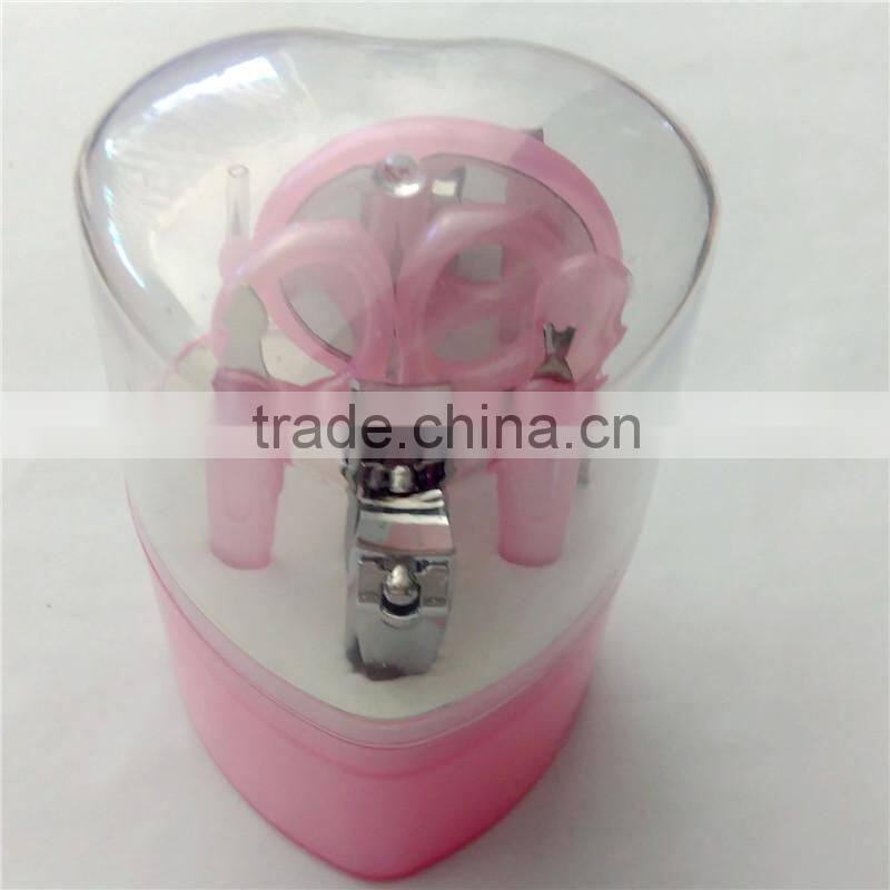 Professional manicure set beauty case