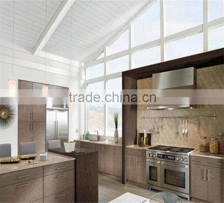 Melamine kitchen furniture with laminate counter top