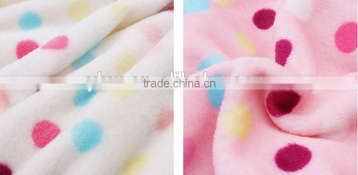 100% polyester printed flannel fleece fabric from alibaba china