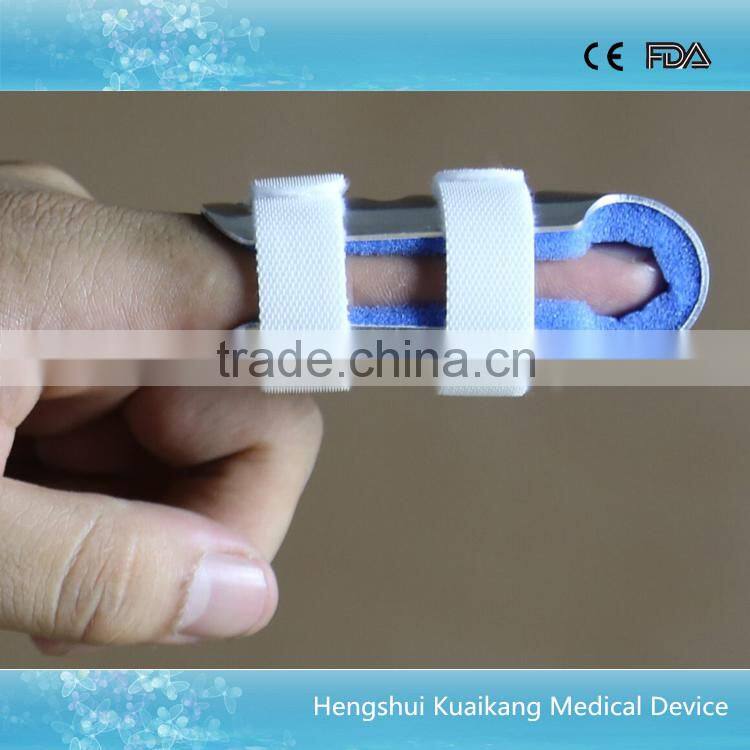 manufacture of medical aluminum finger support orthopedic splint finger protectors for surgery