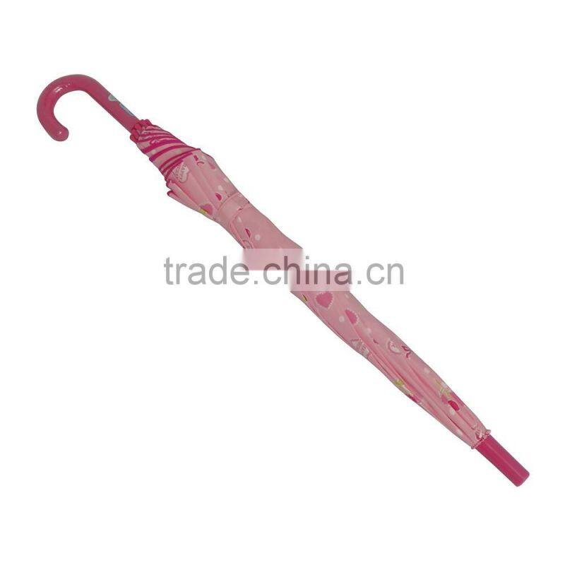 8K Automatic Open Ladies Long Handle Straight Umbrella