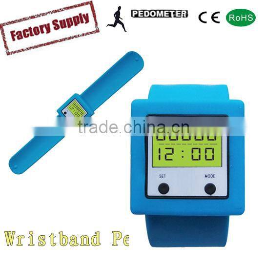 2D sensor cheap wristband pedometer