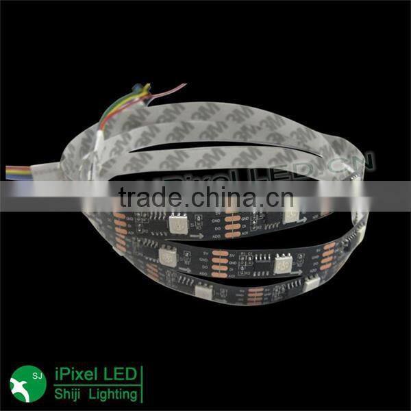 DMX 60 leds/m led strip ws2822s (ws2821A ic) ip65 5v