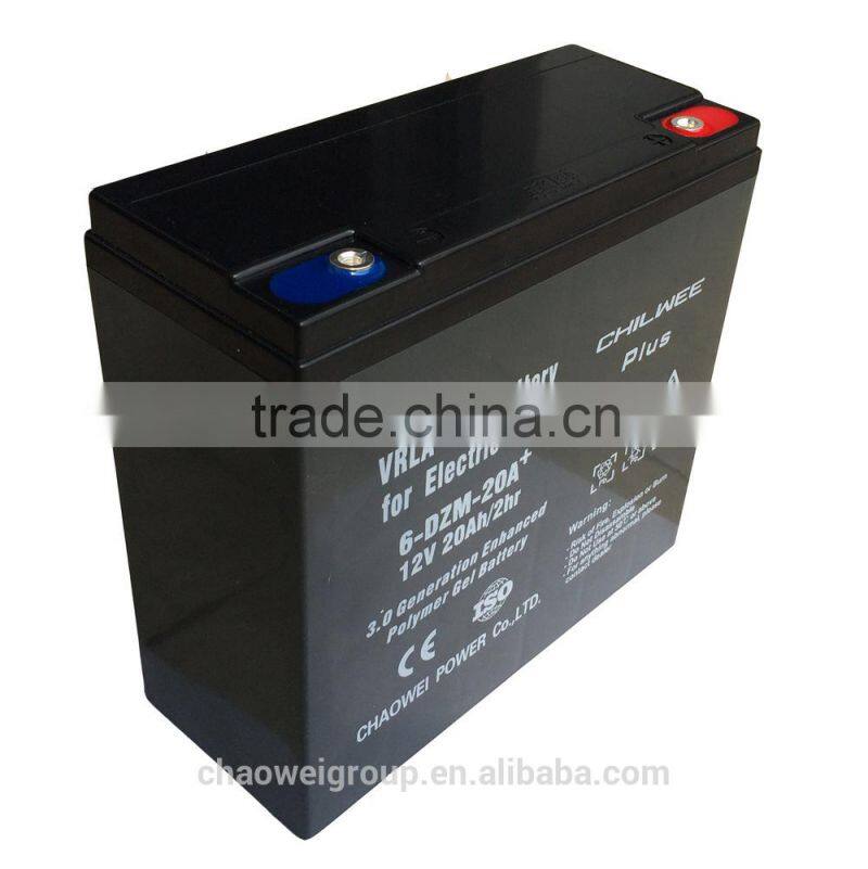 Chilwee 12V 24Ah @ 20hr rate Plus with competitive price