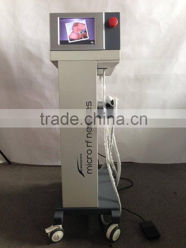 Microneedle fractional rf