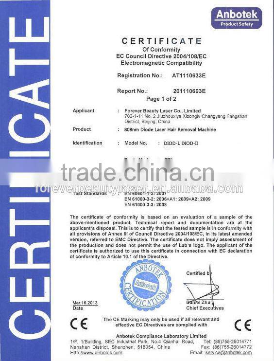 Portable Q-Switch Spider Vein Removal Machine(RBS100)