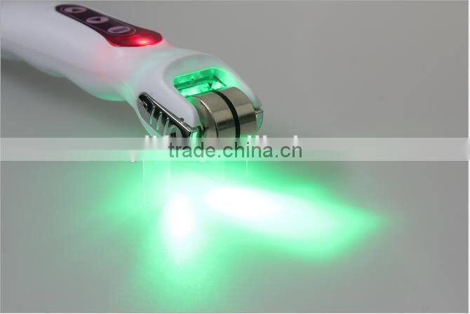 LED photon dermaroller Body Derma Roller Needles titanium Needles Microneedle