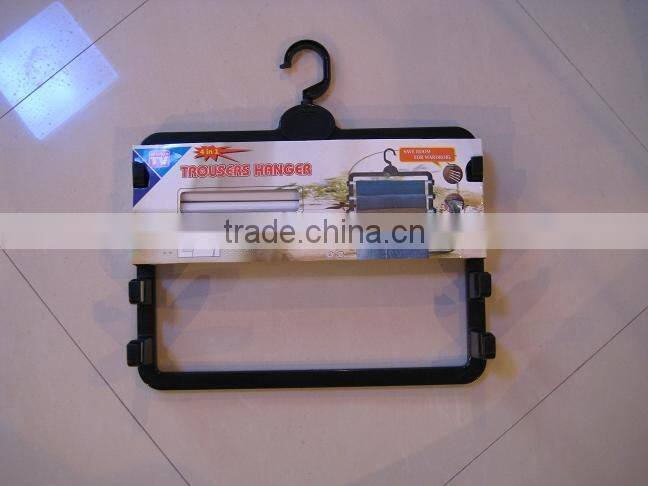 Trouses Hanger/Plastic Hanger/Pats Hanger/Folding Hanger