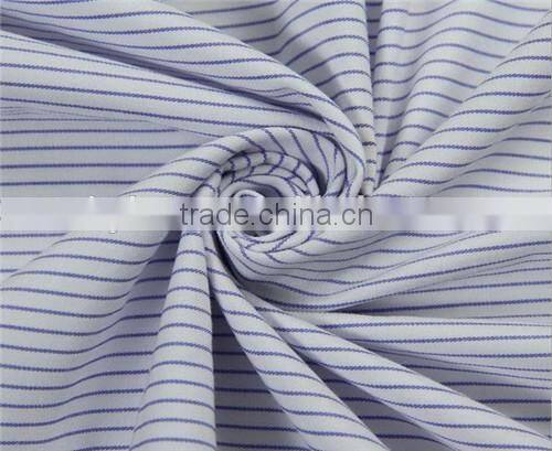 Stripe tc fabric 65/35 tc twill fabric for shirting