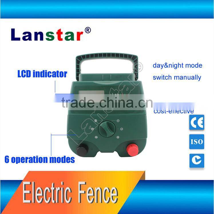 Lanstar polar electric fence livestock farm electric fence energizer for sheep