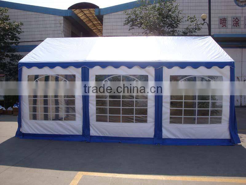 galvanized or powder coated PE PVC steel waterftoof event tent high quality