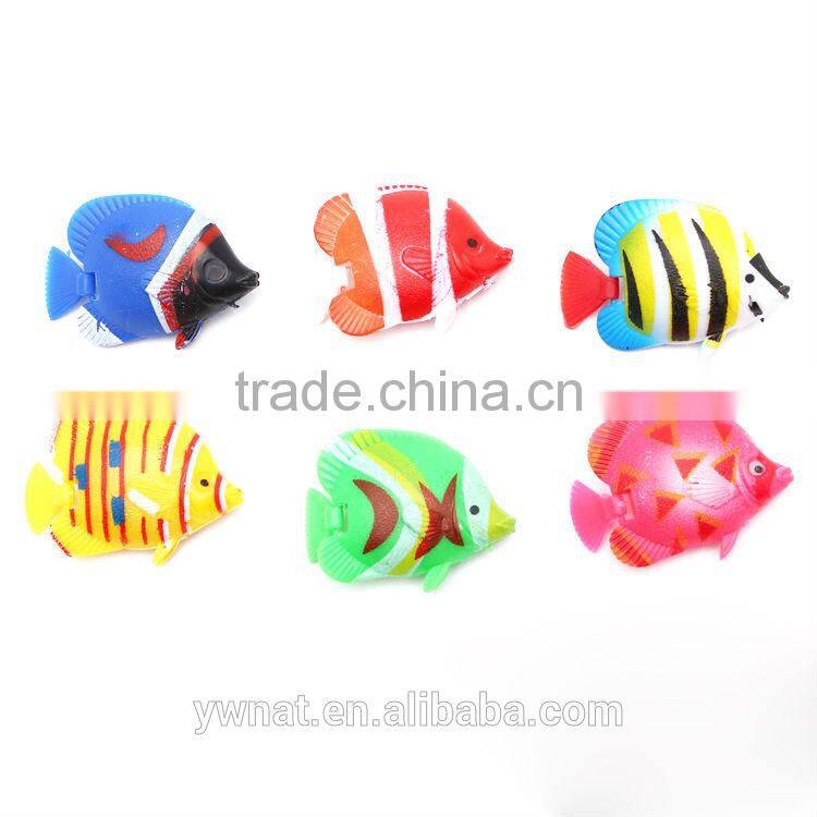 Plastic Artificial Aquarim Fish Tropical Fish Toys