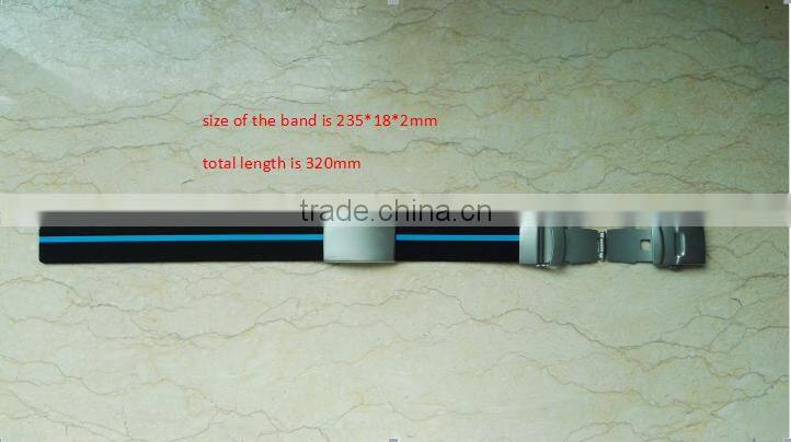 high quality custom sport medical alert bracelets rubber running wristband