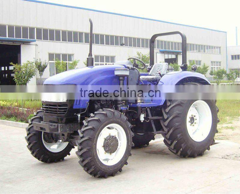 DQ1004 tractor, 100HP, 4WD, fit with 4in1 loader, towable backhoe, slasher mower, hole digger etc.
