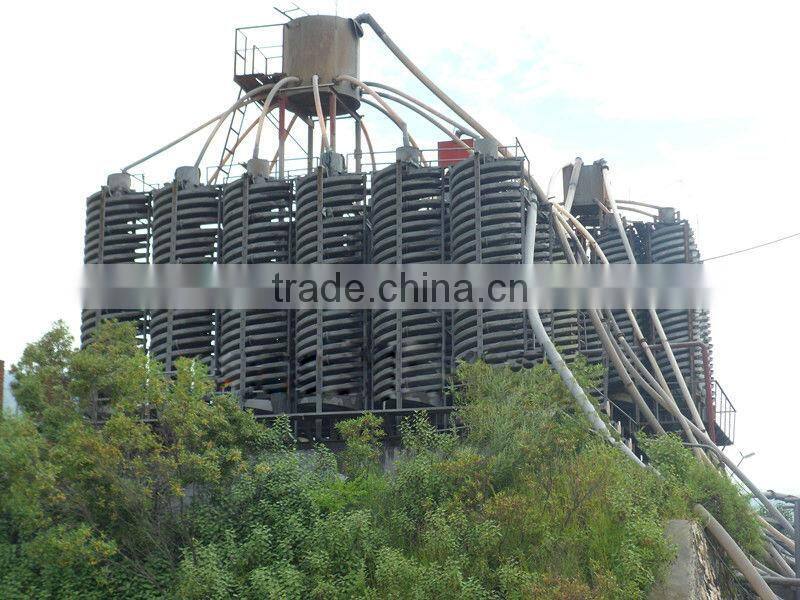Durable quality and reasonable price chrome ore spiral chute