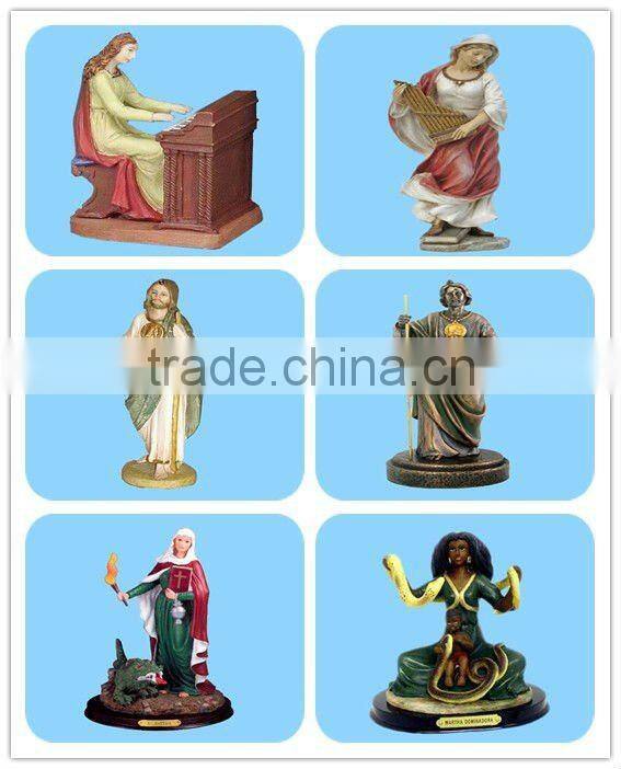 Custom religious crafts resin saint Jude figurine