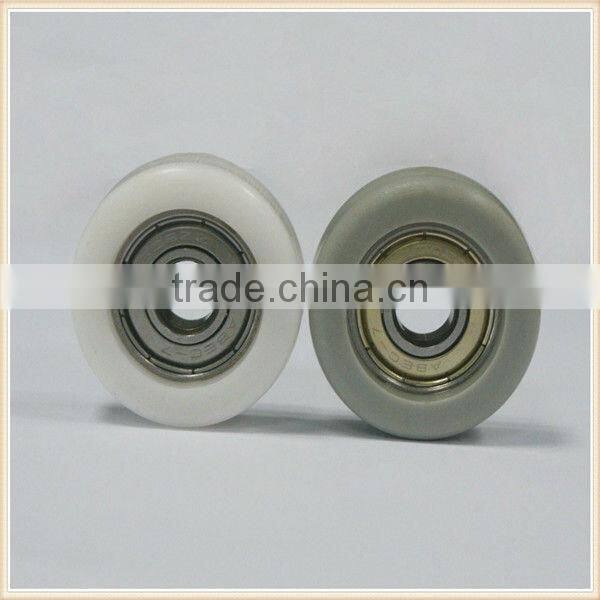 plastic pulley wheel ball bearing