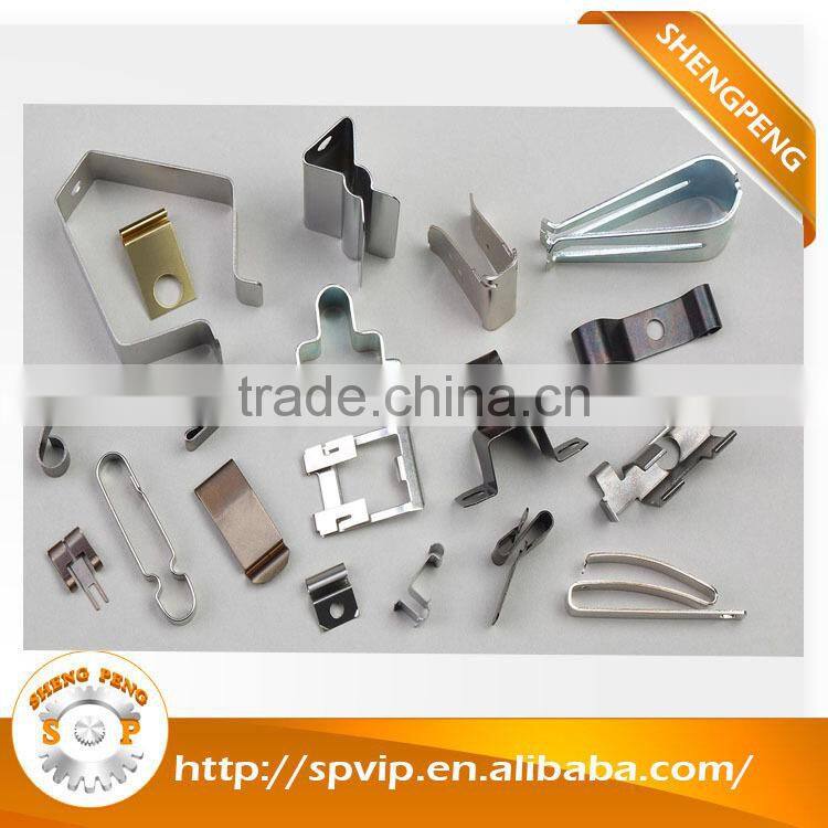 Alibaba china supplier custom delicate spring metal clip sheet metal stamping parts
