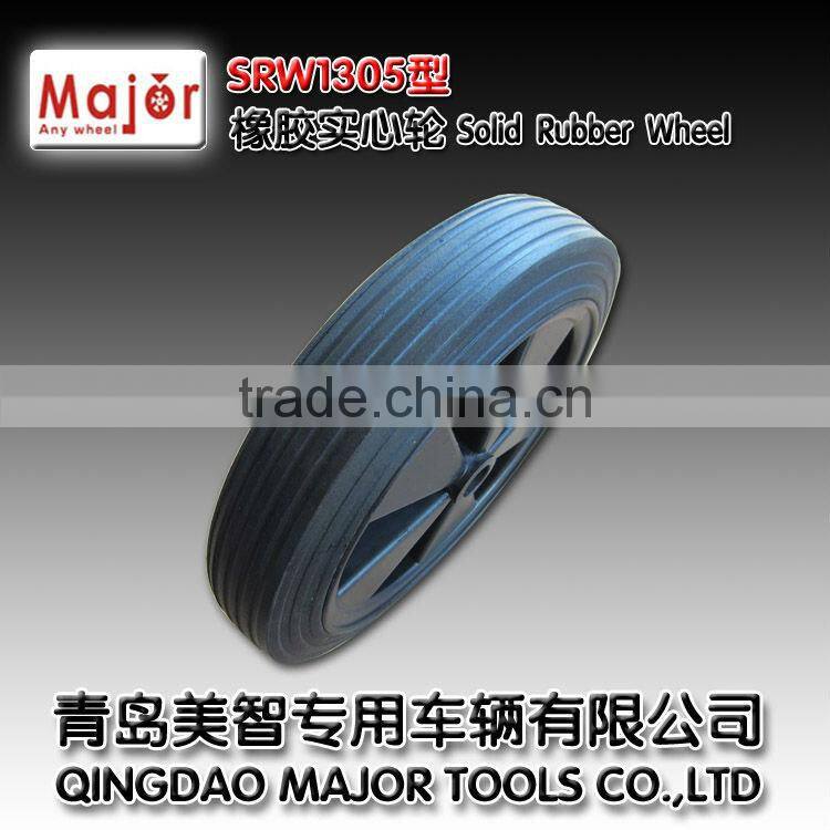 14 inch solid rubber tyre
