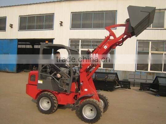 AX906 0.6 ton avant mini wheel loader for sale with multi purpose bucket