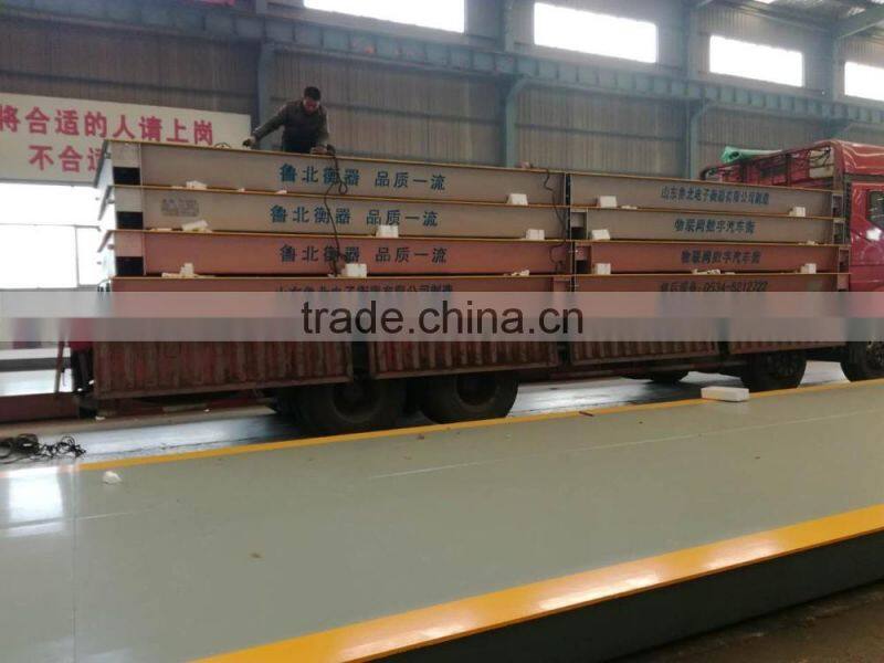 200ton weighbridge 3x18m platform truck scale direct from Chinese truck scale factory