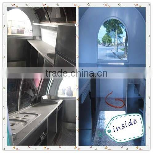 for small business food cart trailer/food trailer machine
