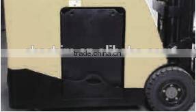 2017 New Product 1.6T Stand one AC Motor 1600kg Three Wheels Electric Forklift