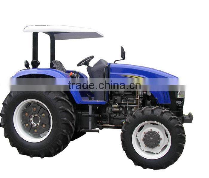 China 40hp farm wheel tractor with cab, 4X4WD
