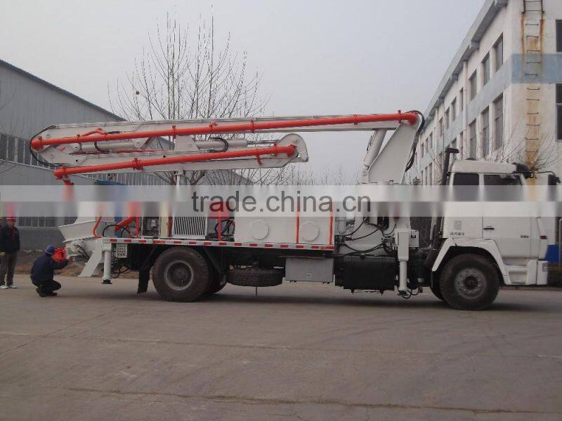 Mobile 24m Truck Mounted Concrete Pump Truck For Sale