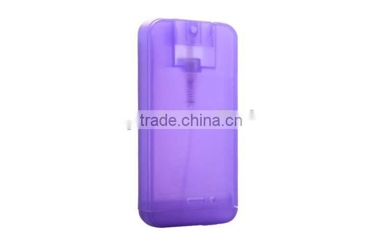 20ml PP credit card sprayer apple-shaped mist bottle