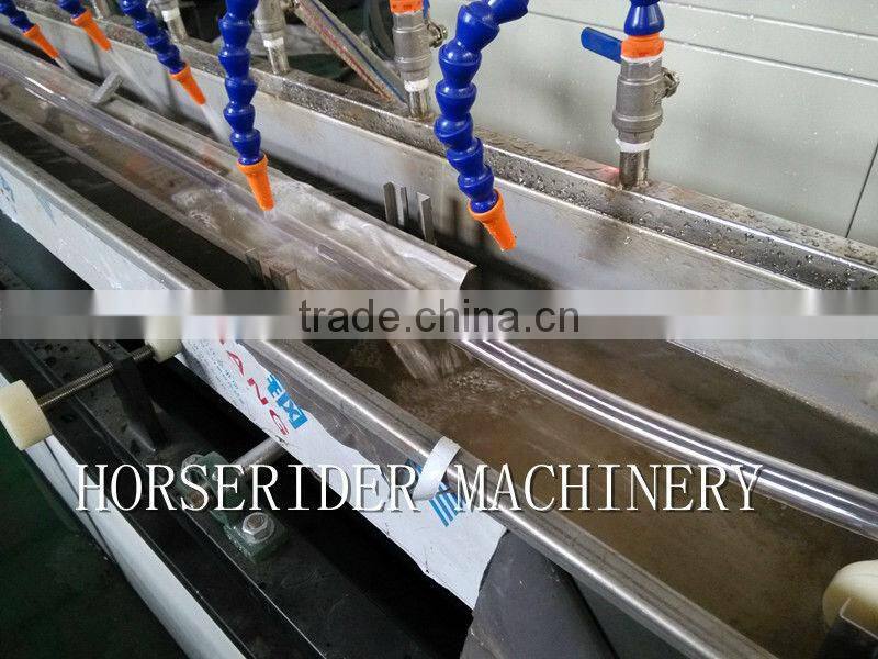 PVC Fiber reinforcing hose production line/ PVC soft Pipe making machine/ PVC garden hose production line