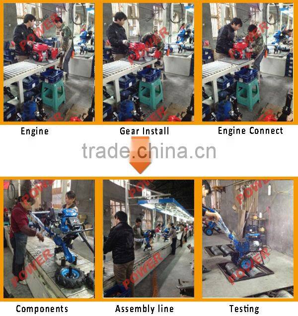 Ce/Iso Certificate Low Fuel Consumption Mini Rotary Gasoline Tiller Cultivator In India