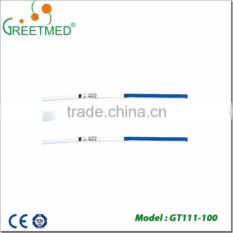 GREETMED Material Early One Step Hcg Pregnancy Test Strip Pathological Analysis Equipments Factory Price Paper Ce OEM Service