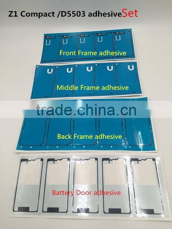 Replacement Back Battery Cover Adhesive for Samsung Galaxy s6 Rear Housing frame bezel Tape sticker