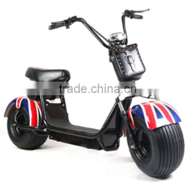 18x9.5-8 inch wheel 800W Electric scooter/60v12ah Lithium battery drive scooter/citycoco scooter for adult (TKE-S800-1)