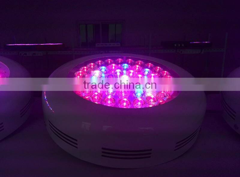 Cheap 135w professional UFO Led Grow Light with optical lens for medicinal plants and flower