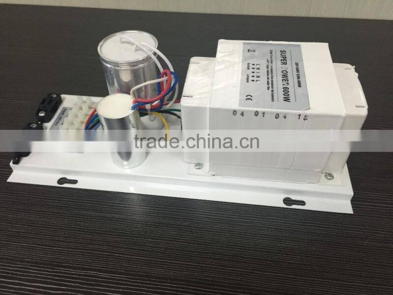 Hydroponics 600w Open magnetic ballast/600w grow light ballast/600W GROW BALLAST