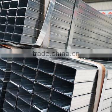 100*100*1.7 pre galvanized square and rectangular pipe