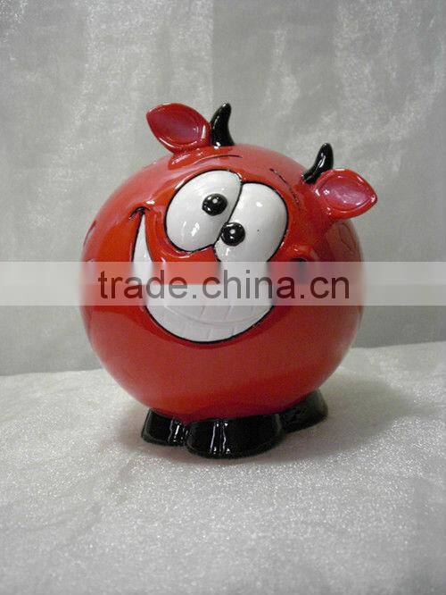 Cute laugh mini piggy bank