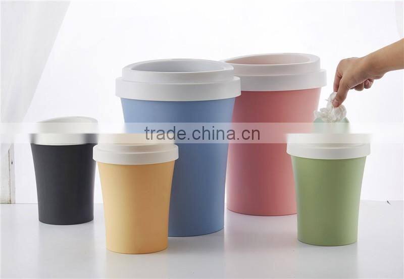 Big Size Garbage Swing Lid Trash Bin