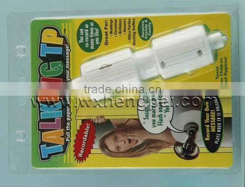 Talking Toilet Paper Roll Holder / Surprise Gift