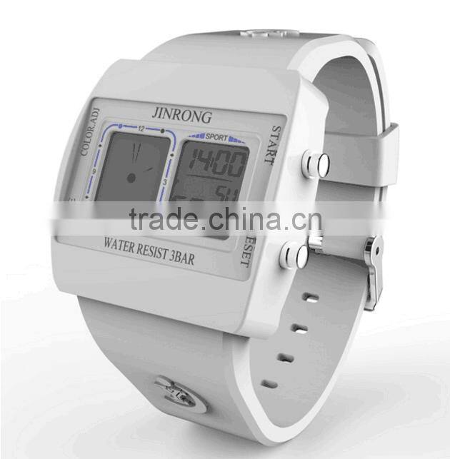 Fashion Business Men Watch, Hot Stylish Mens Watch, Dual Display Wrist Watch With Clock Alarm