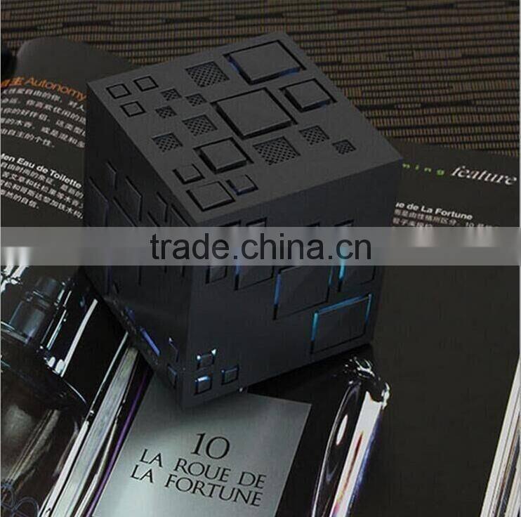 New Arrival Magic Cube Wireless Bluetooth Speaker With LED Flashlight/FM Radio Portable Q Plus Rubik's Cube Bluetooth Speaker